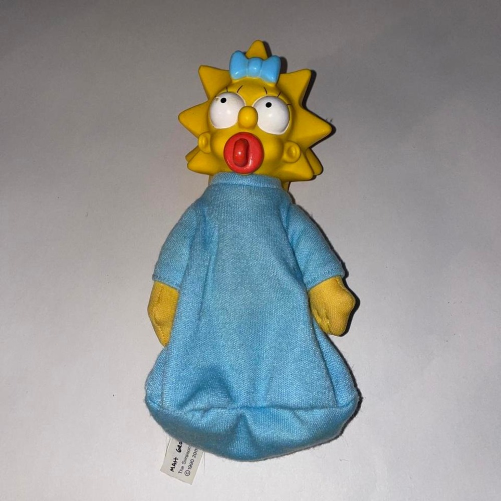 Blue and yellow Lisa‎ Simpson plush toy #TheSimpsons